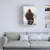 Trademark Fine Art -Peter Hudson 'Bison Incoming' Canvas Art - 2 of 4