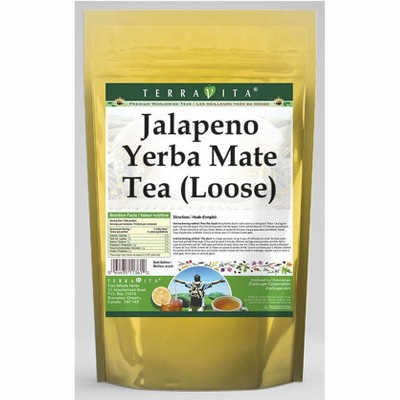 TerraVita Jalapeno Yerba Mate Tea (Loose) (8 oz, ZIN: 553100, 3-Pack)