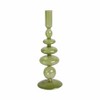 Glass Taper Candle Holder - Modern Decorative Candlestick for Home, Office, Bedroom & Living Room - Elegant Tall Contemporary Accent Decor - 2 of 4
