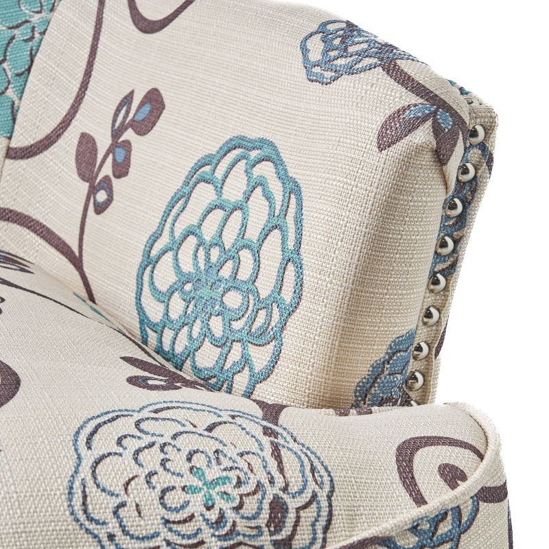 Tafton Floral Club Accent Chair - Christopher Knight Home, 4 of 11