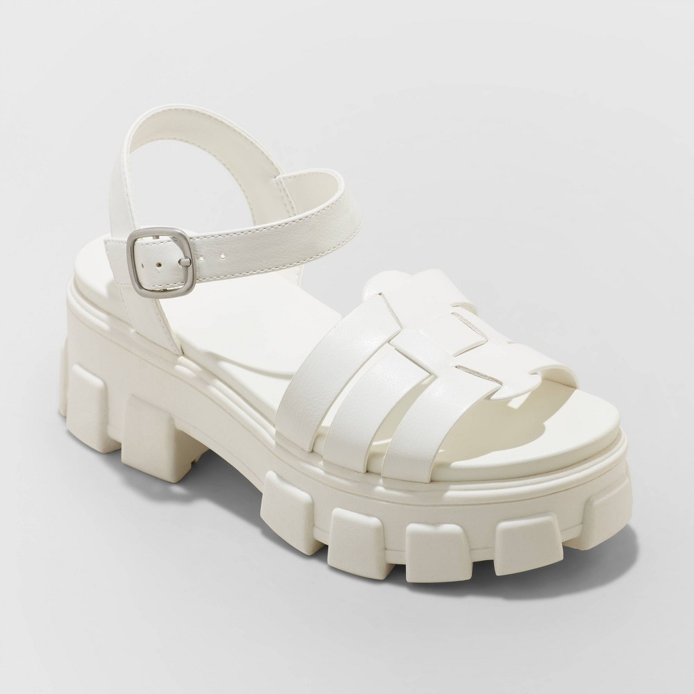 Women's Avril Fisherman Sandals - Wild Fable™ White 8.5