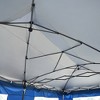 Infurnic Canopies and Gazebos, Instant Setup Shade for Camping, Parties or Outdoor Events, Easy to Set Up and Take Down, Blue, 230.4"*116.4"*111.6" - 3 of 4