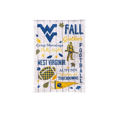 Evergreen West Virginia University Garden Flag 12 x 18 Inches Indoor Outdoor Decor