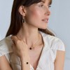 Humble Chic NY Simulated Druzy Chain Bracelet for Women - Boho Stackable Adjustable Bolo Slider Bracelet - 2 of 4