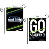 Briarwood Lane Seattle Seahawks Slogan Garden Flag NFL Licensed 1 - 2 of 3