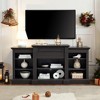 65" Modern Media Console Table with Large Storage Cabinet, TV Entertainment Stand for Living Room, Stylish and Spacious Design - 2 of 4