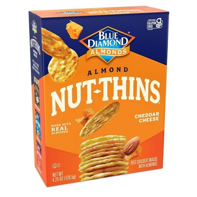 Blue Diamond Nut Thins Cheddar Cheese - 4.25oz