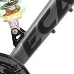 grey + steel + twist grip shift gear shifter