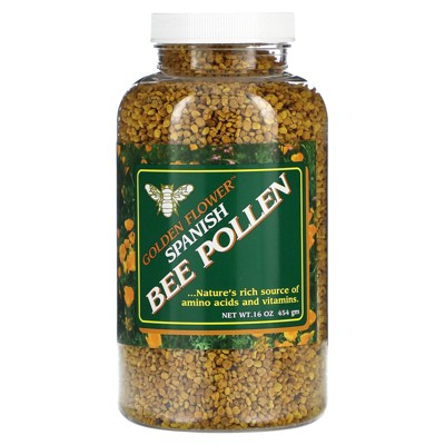 Golden Flower Spanish Bee Pollen, 16 oz (454 g)