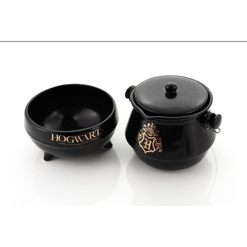 Seven20 Harry Potter Tea-For-One Cauldron Teapot And Cup Set | Featuring Hogwarts Crest, 3 of 8
