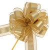 Unique Bargains Matte Bows for Gift Wrapping Christmas Decorative 47.24"x1.97" 3Pcs - 3 of 4