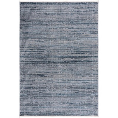 Mila MIL238 Power Loomed Indoor Area Rug - Blue/Ivory - 8'x10'- Safavieh