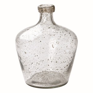 tagltd Brooklyn Pebble Glass Vase Med - 1 of 2