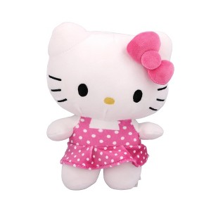 Fiesta Sanrio 10 Inch Plush | Pink Polka Dot Dress Hello Kitty - 1 of 4
