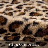 Attop Cheetah Pillow Covers 18x18 Faux Fur Throw Pillow Covers Set of 2 Leopard Couch Pillow Covers Fluffy Soft Decorative - 3 of 4