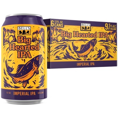 Bell's Big Hearted IPA Beer - 6pk/12 fl oz Cans