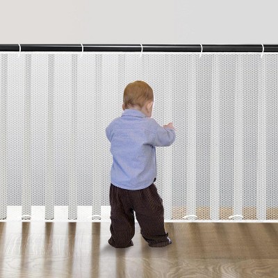 EMIRCEY Banister Guard for Baby- Balcony Safety Netting for Pets - Stair Railing Baby Proof