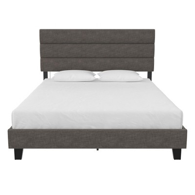 RealRooms Paloma Upholstered Bed with Dual USB Port