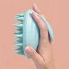 Kitcheniva Silicone Hair Scalp Massage Brush 1 Pcs, Blue - 3 of 4
