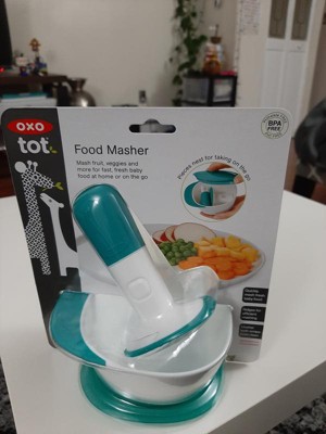 New OXO tot Grape Cutter, Green BPA FREE