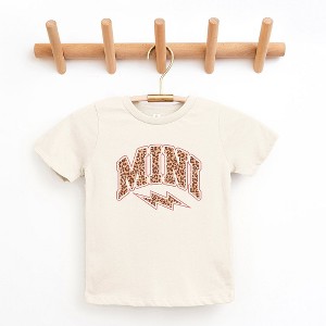 The Juniper Shop Mini Leopard Lightning Bolt Toddler Short Sleeve Tee - 1 of 2