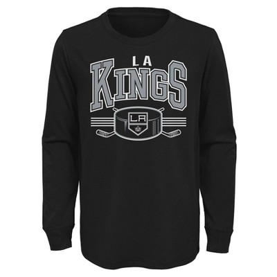 Nhl Los Angeles Kings Boys' Poly Core Hooded Sweatshirt : Target