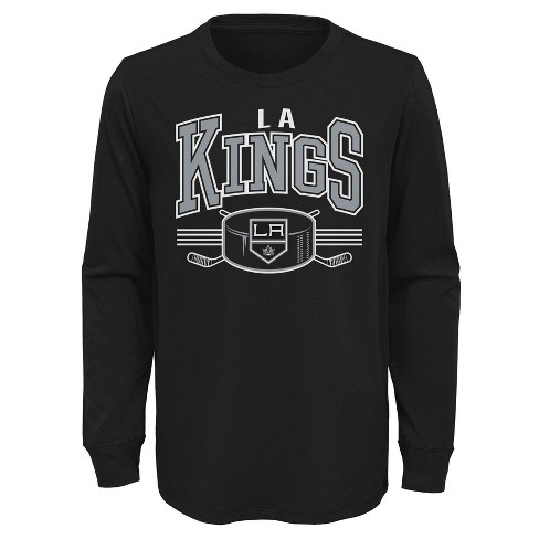 Nhl Los Angeles Kings Boys' Long Sleeve T-shirt - L : Target