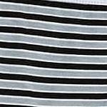 black/grey heather/simple stripe