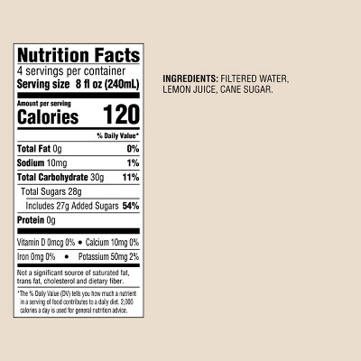 Cold Pressed Lemonade - 32 fl oz - Good & Gather™
