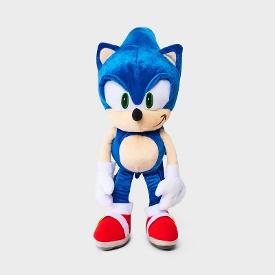 Kids' Sonic the Hedgehog Plush 18" Backpack - Blue