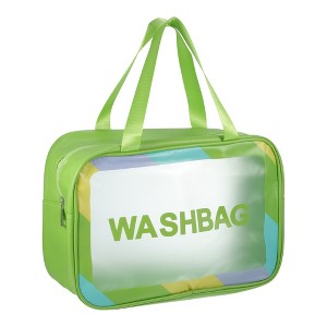 Unique Bargains Convenient Clear Cosmetic Bag 1 Pc - 1 of 4
