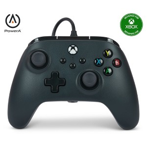 PowerA Wired Controller for Xbox Series X|S - Black: USB-C