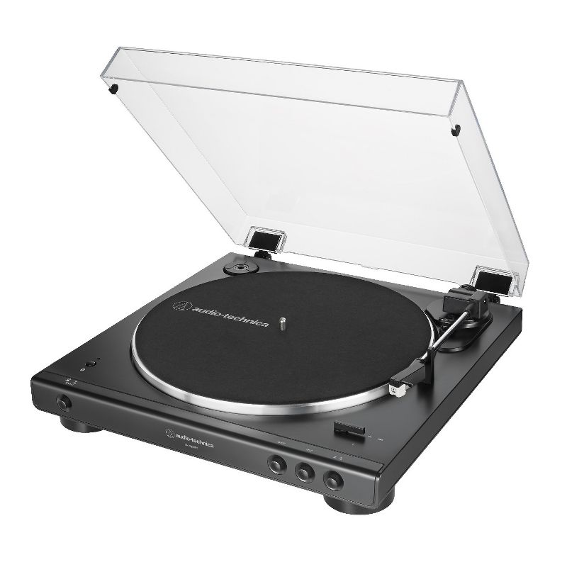 Audio-Technica AT-LP60XBT Automatic Stereo Turntable (Black) with Speaker System, 3 of 4