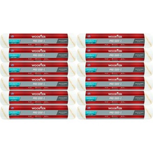 Wooster Genuine 14" Pro/Doo-Z 3/8" Nap Roller Cover 2-Pack, RR642-14-2PK - 1 of 1