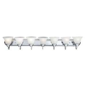 Maxim Lighting Essentials - 801x 7 - Light Vanity in  Polished Chrome - 1 of 2