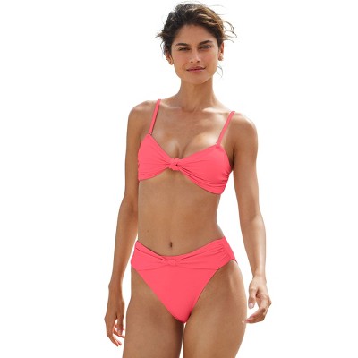VENUS Womens Knot Detail Midi Bottom
