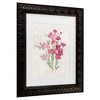 Trademark Fine Art - Danhui Nai Impressionist Garden III Neutral Matted Framed Art - 3 of 4