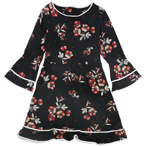 Alfani Womens Floral Fit & Flare Dress - 1 of 1