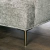 HOMES: Inside + Out Tubera 81" Sofa Chenille T Seat Cushion Upholstered Recliner with Extendable Back - 4 of 4