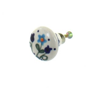 Blue Rose Polish Pottery 200 Vena Drawer Pull - 1 of 1