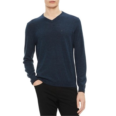 Calvin Klein Mens Extra Fine Merino Pullover Sweater