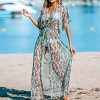 Women's Leopard Print Swim Cover-Up Dress -Cupshe - 3 of 4