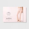 Women's Super Soft Rib Knit Lettuce Hem Bootcut Flare Lounge Pants with Smocked Waistband - Auden™ - 2 of 3