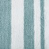 100% Cotton Stripe Print Reversible Indoor Bath Rug, Simple Spa Look Soft & Absorbent Bath Rug for Year Round Use - 4 of 4