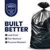 Plasticplace 55-60 Gallon Contractor Trash Bags3.0 MilBlack 38'' X 58''(32 Count) - 3 of 4