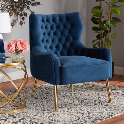 Nelson Metal Armchair - Baxton Studio