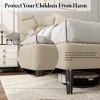 CSBDHome Upholstered Bed Frame with Headboard - 4 of 4