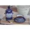 Blue Rose Polish Pottery 775-836 Zaklady Cup & Saucer - 4 of 4