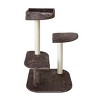 Two by Two Longmont - Brown Scratching Post Cat Furniture - 34.6 in. Tall - 3 of 4