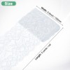Unique Bargains Elastic Lace Fabric Ribbon Stretchy Trim W Floral Pattern for Bridal Wedding 1 Pc - 3 of 4
